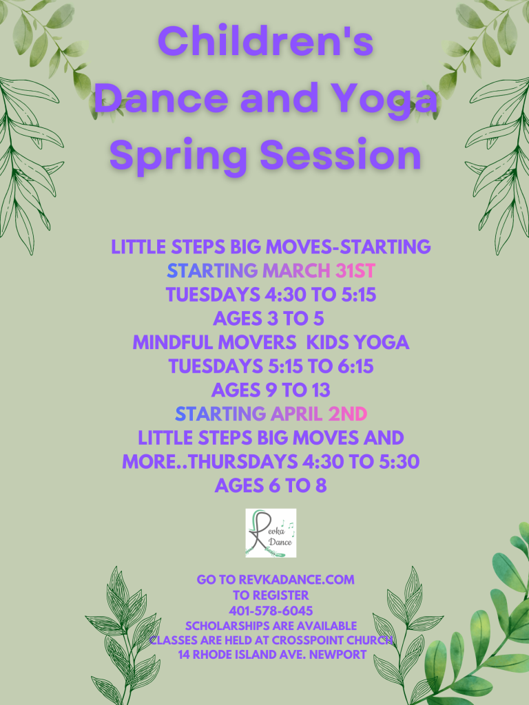 In this class children will be introduced to the basic elements of movement and dance, by experiencing a variety of dance explorations.